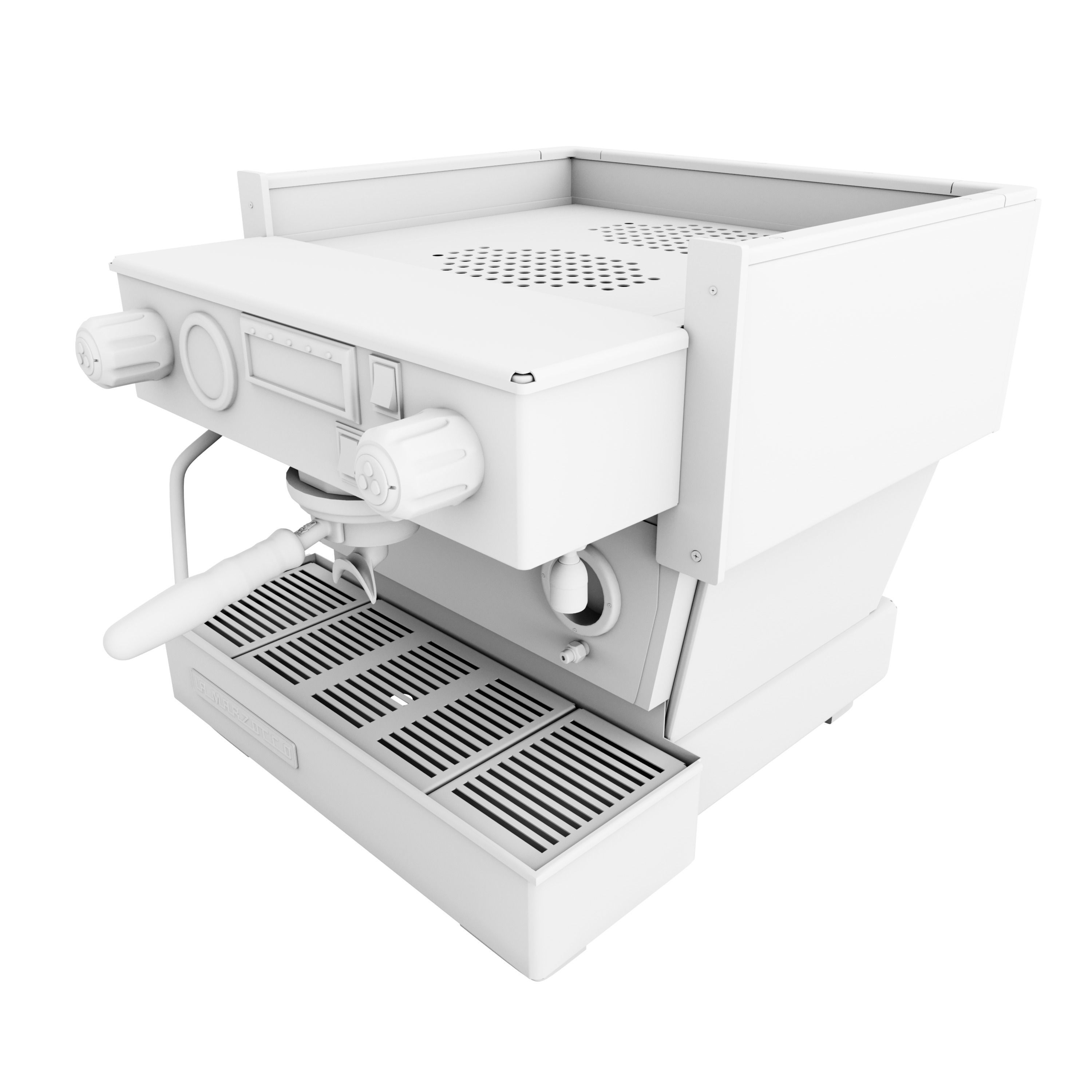 La Marzocco Linea Classic AV 1GR Low-poly 3D model_12
