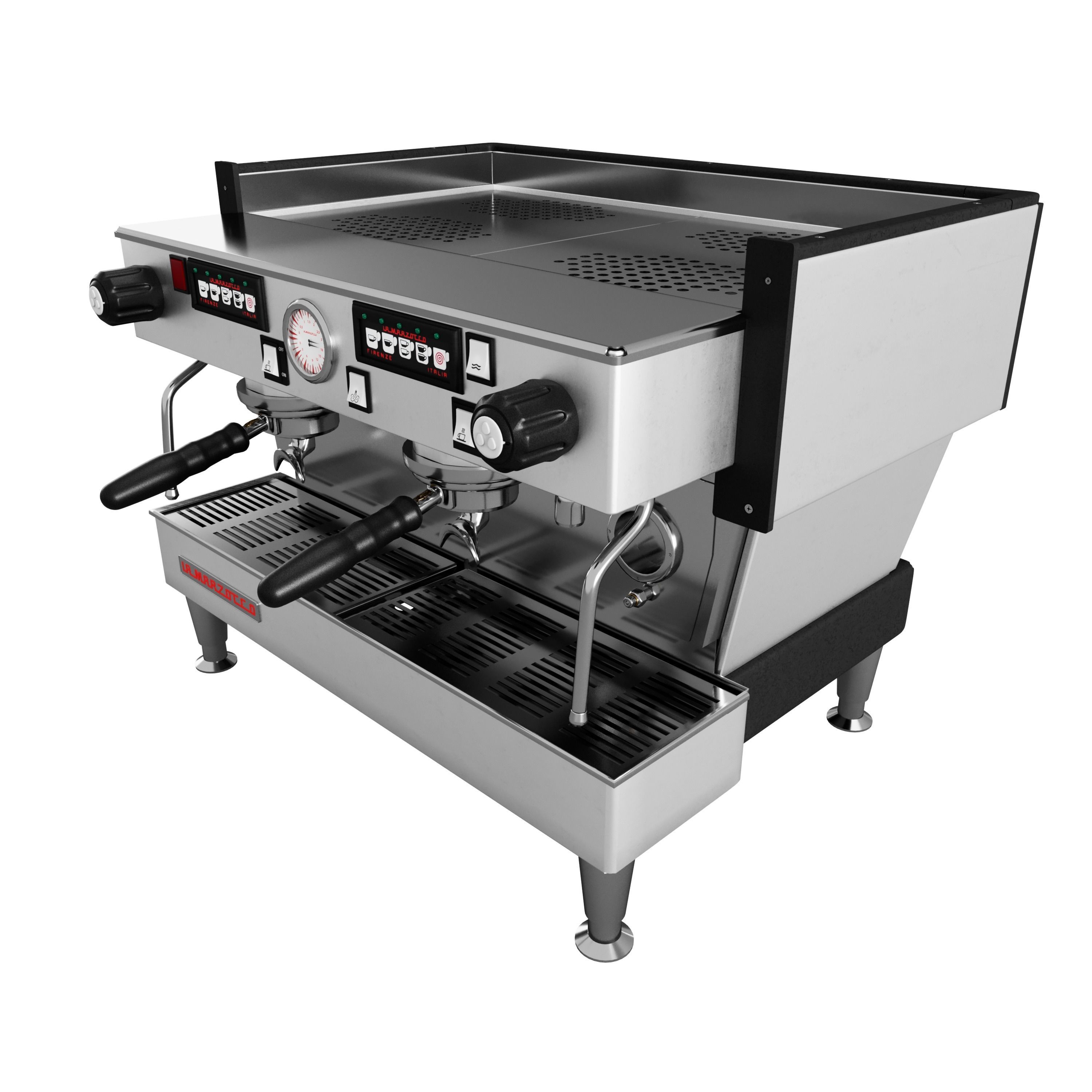 La Marzocco Linea Classic AV 2GR Low-poly 3D model_1