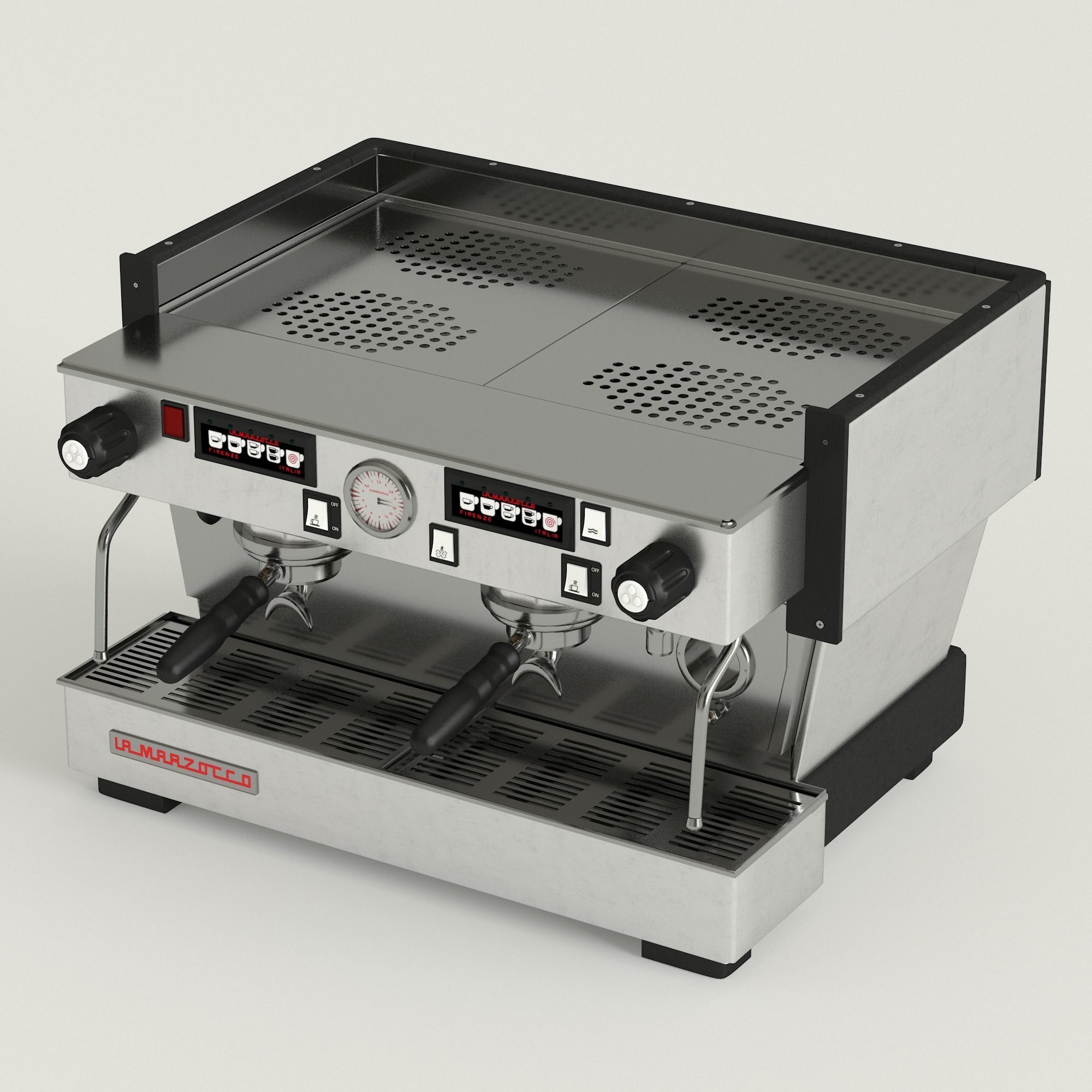 La Marzocco Linea Classic AV 2GR Low-poly 3D model_17