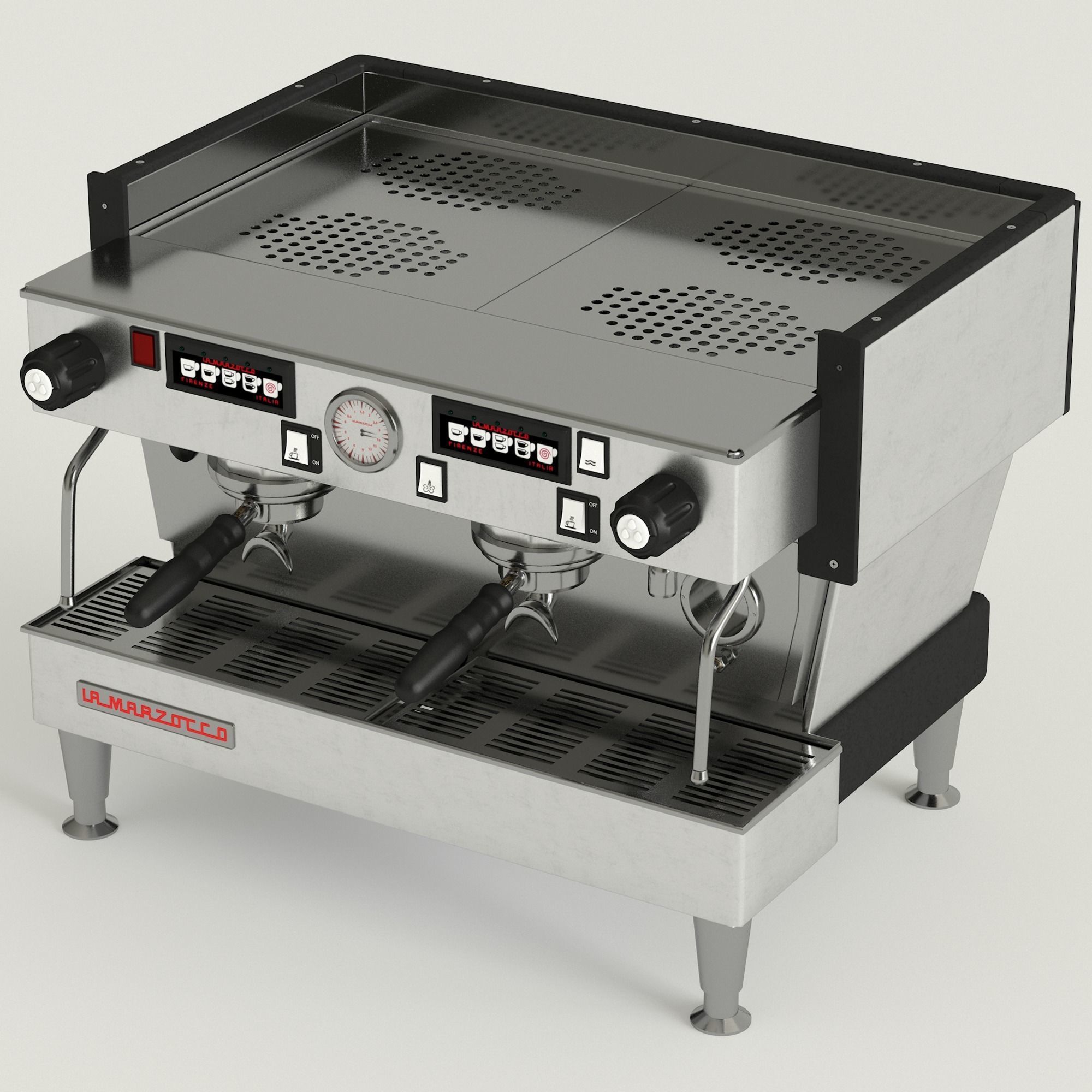 La Marzocco Linea Classic AV 2GR Low-poly 3D model_8