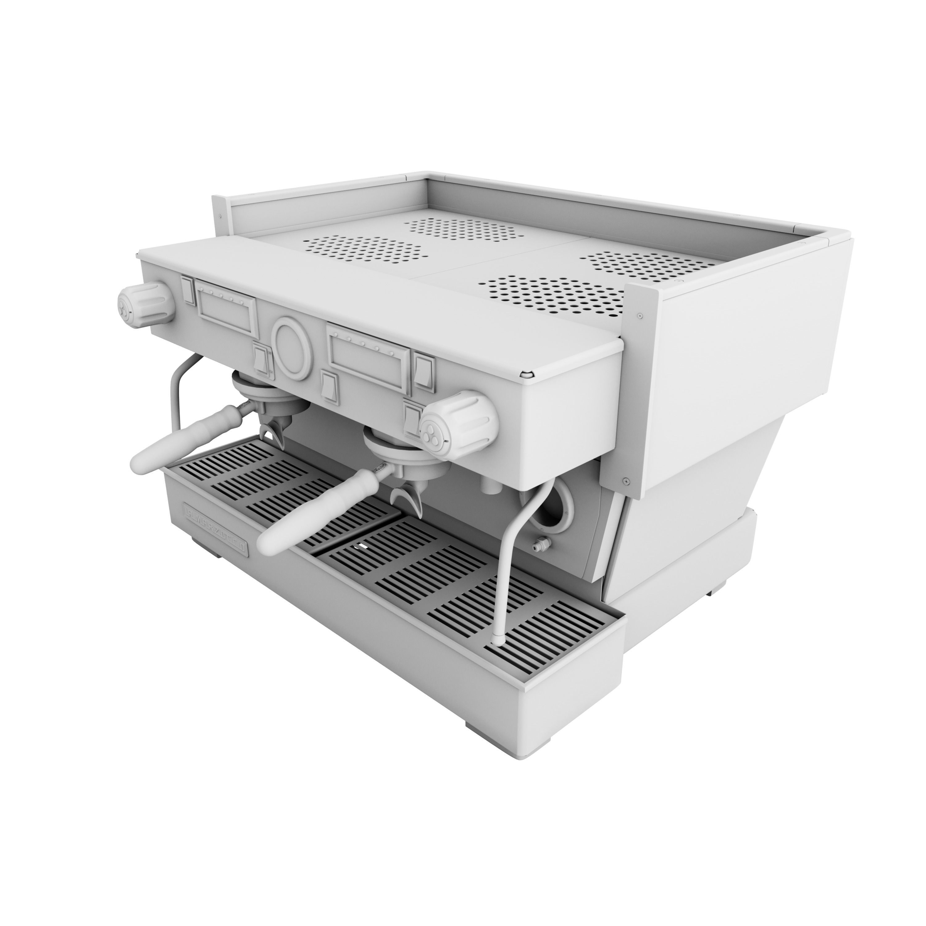 La Marzocco Linea Classic AV 2GR Low-poly 3D model_12