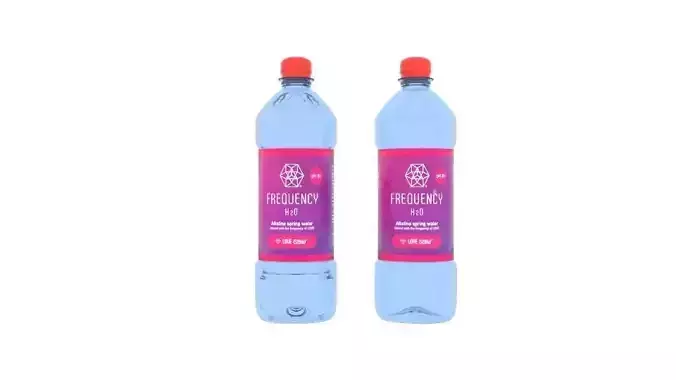 Frequency H20 Alkaline Spring Water 3D model