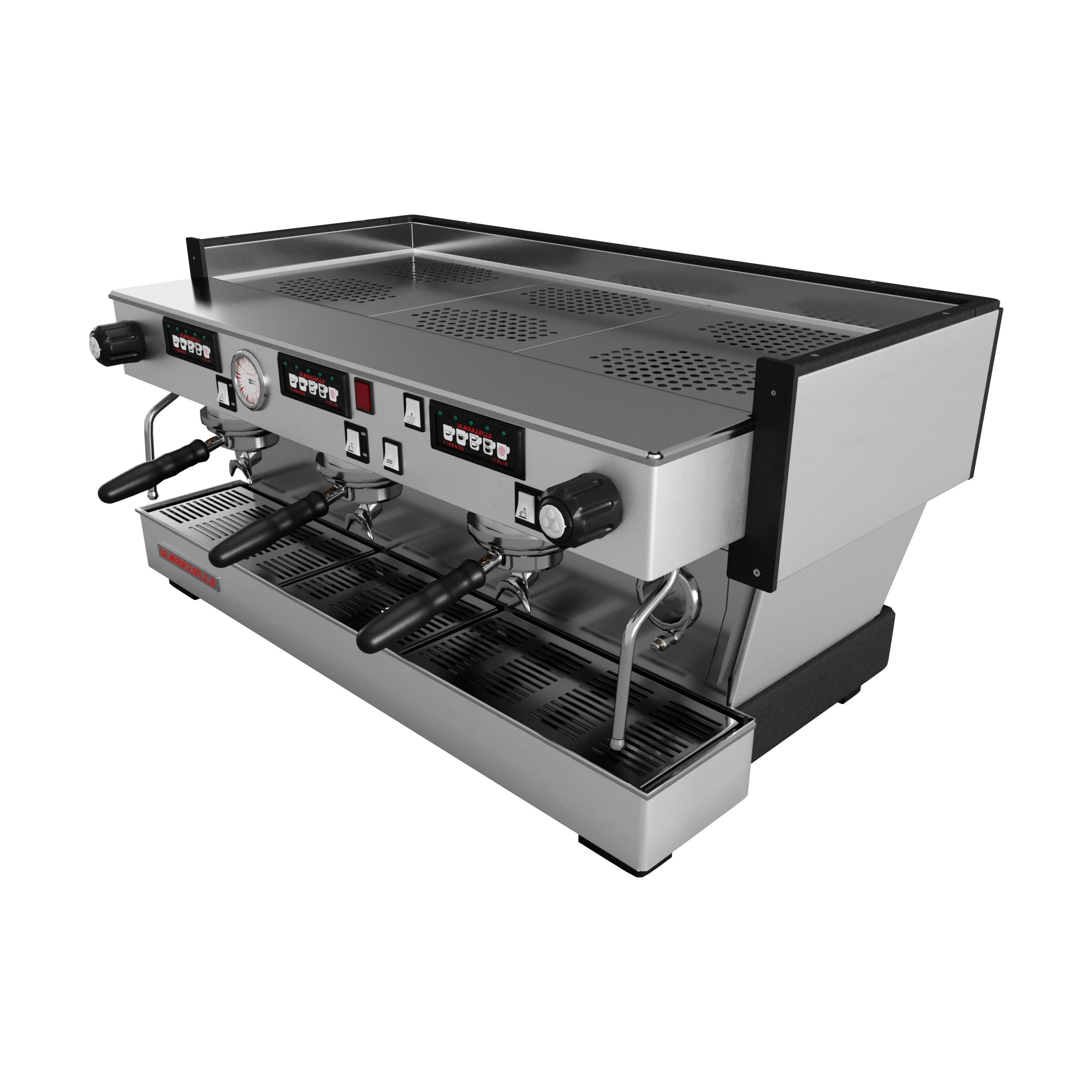 La Marzocco Linea Classic AV 3GR Low-poly 3D model_10