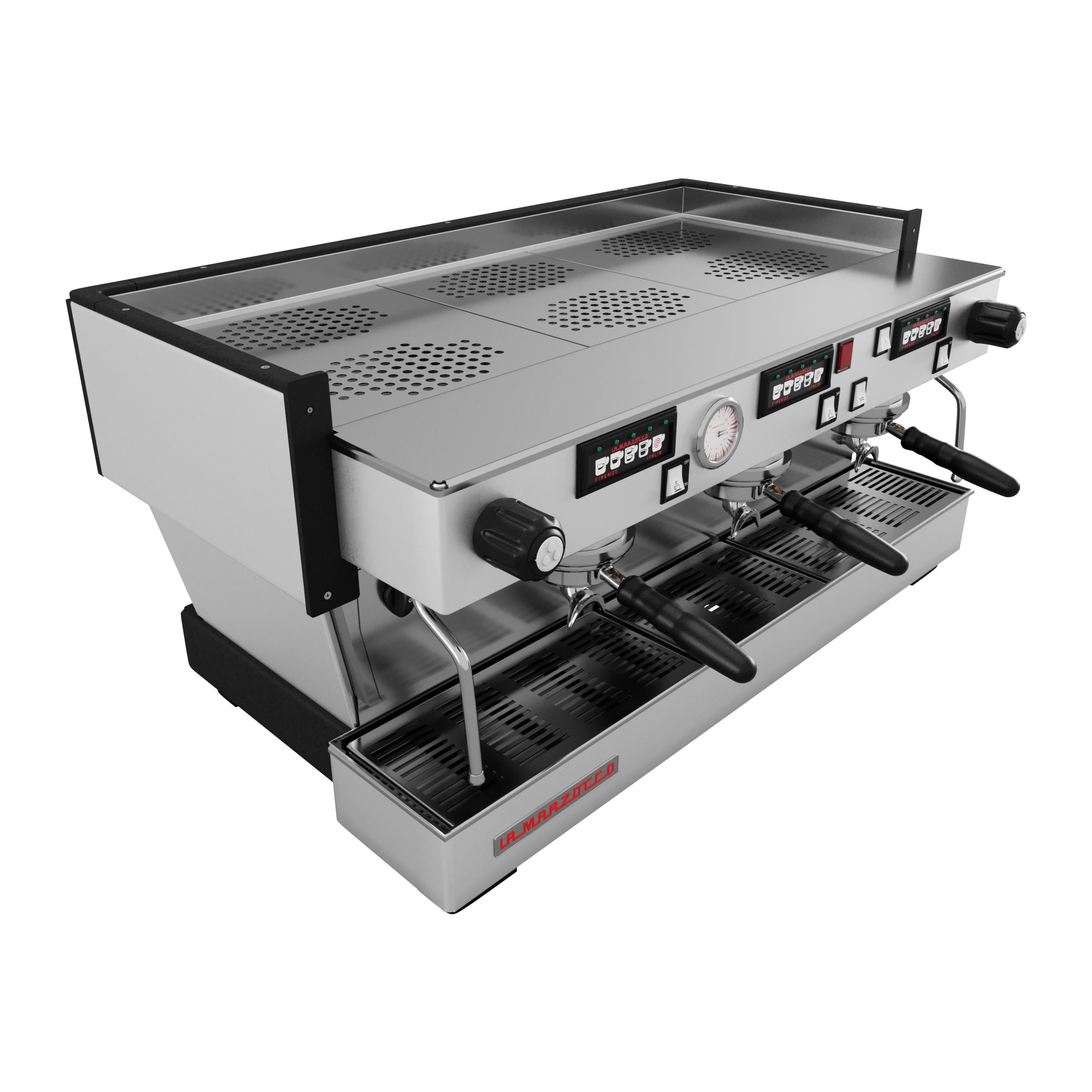 La Marzocco Linea Classic AV 3GR Low-poly 3D model_9