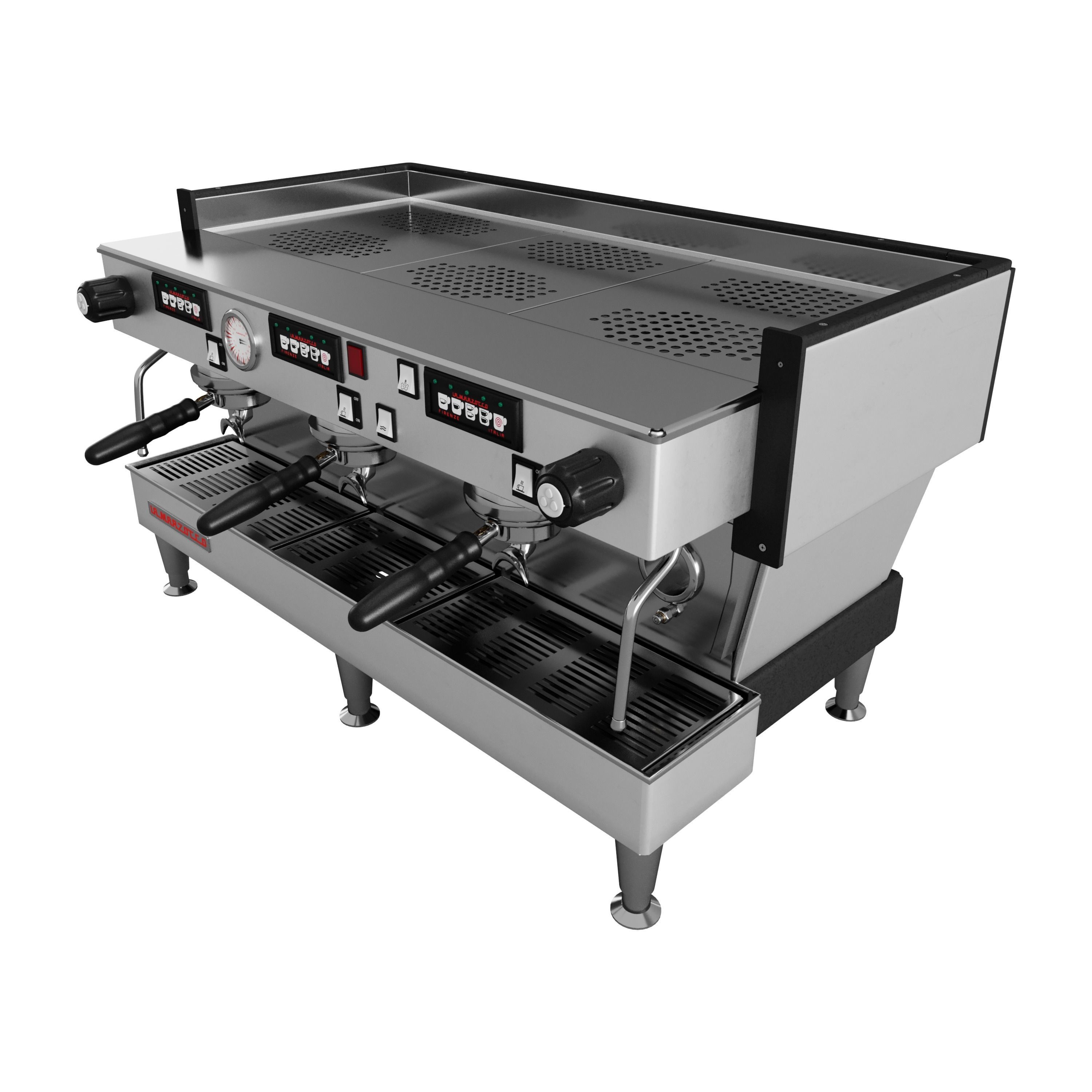 La Marzocco Linea Classic AV 3GR Low-poly 3D model_1