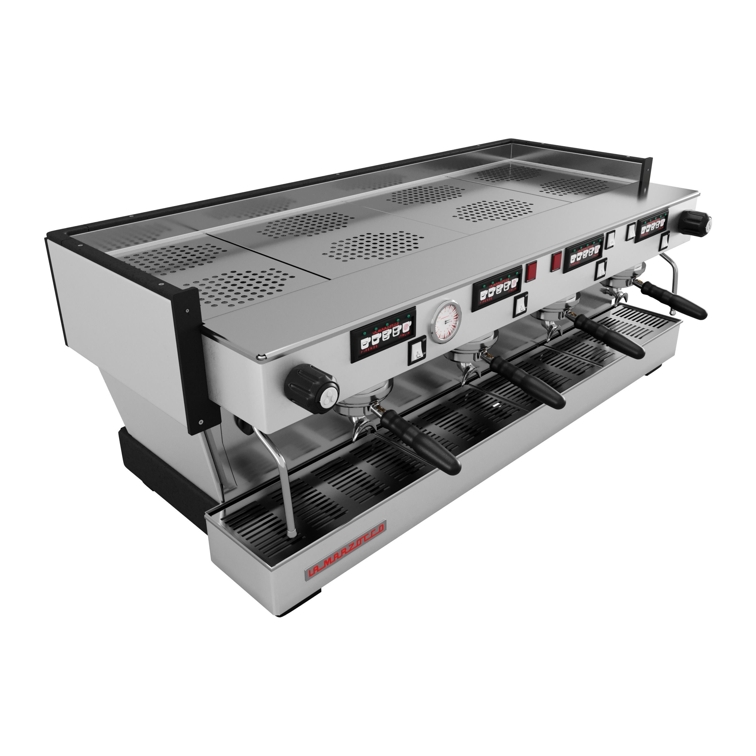 La Marzocco Linea Classic AV 4GR Low-poly 3D model_9