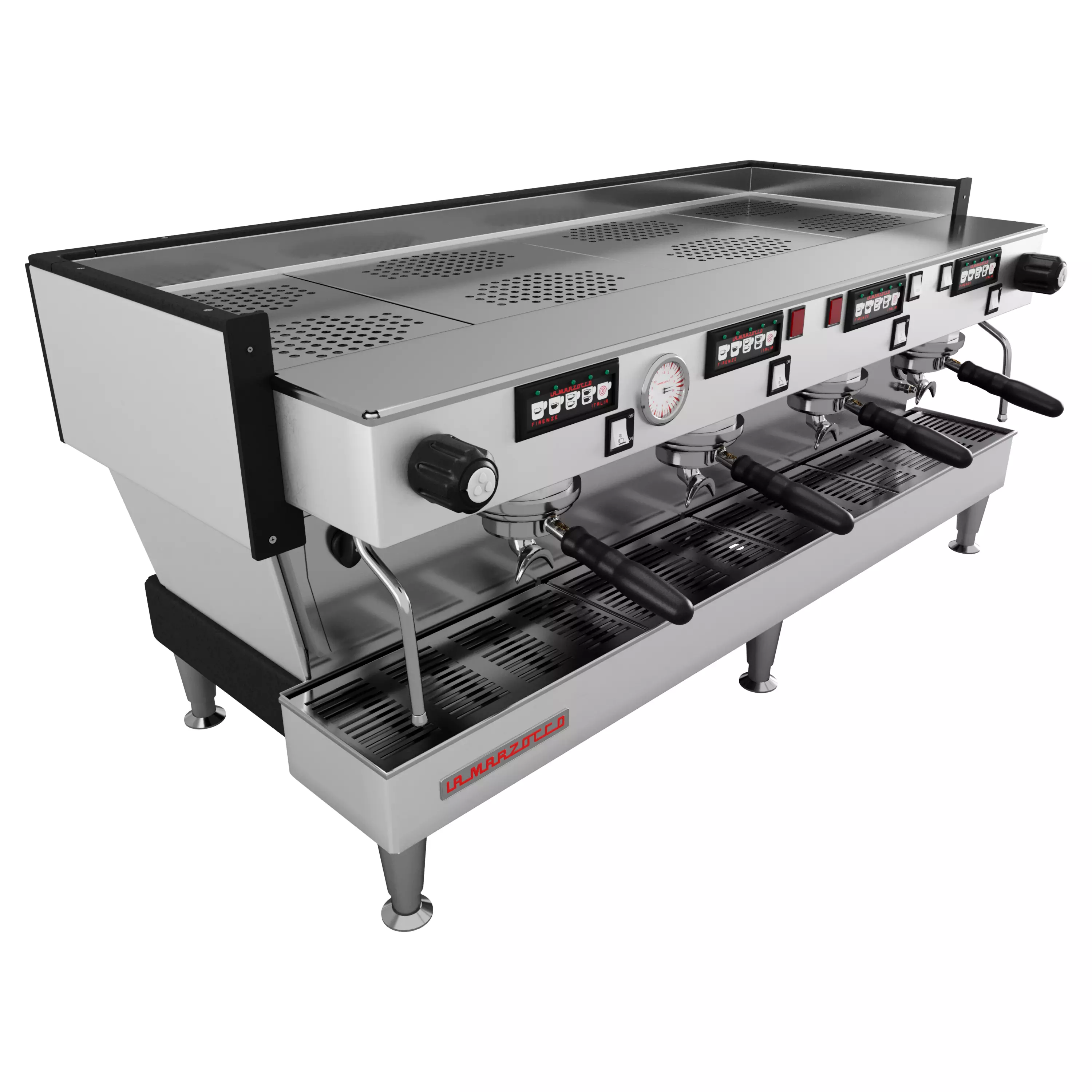La Marzocco Linea Classic AV 4GR Low-poly 3D model_0