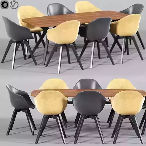 Hey Dining Chair Table Set