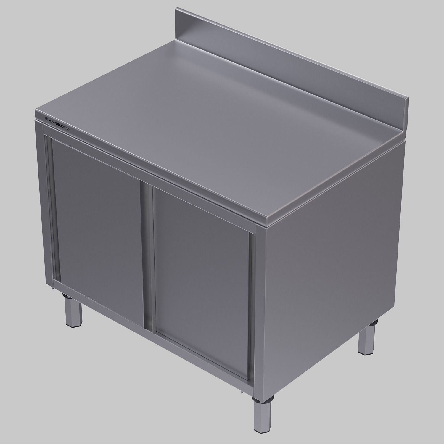 Angelo Po A10A1 Low-poly 3D model_1