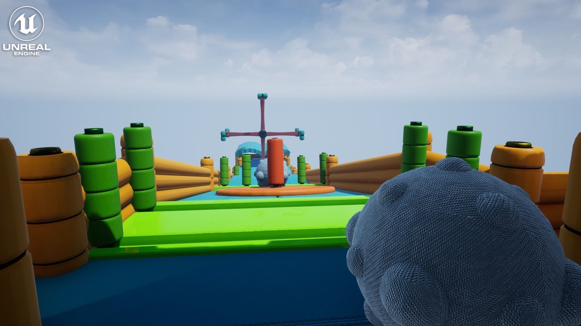 Fun Obstacle Course Vol 1 For Unreal And Unity Low-poly 3D model_9