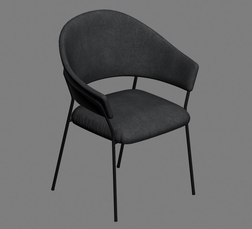 chair 183 3D model_3