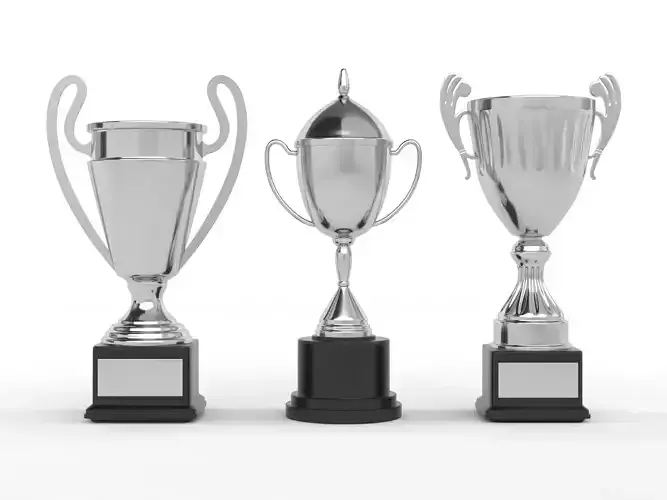 Cups Trophy 3D model