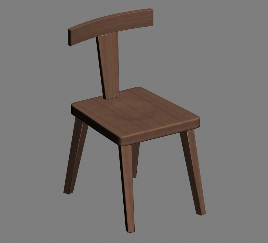 chair 185 3D model_4