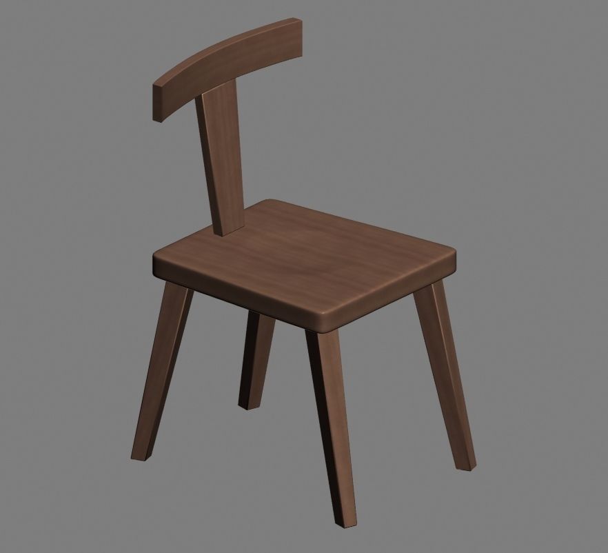chair 185 3D model_2