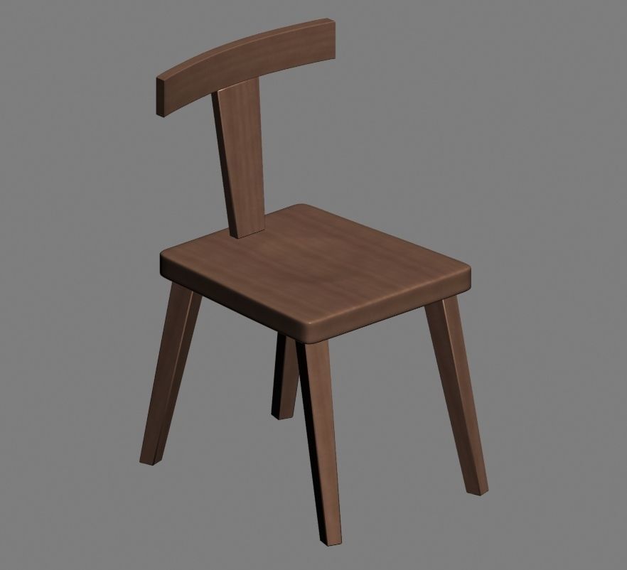 chair 185 3D model_3