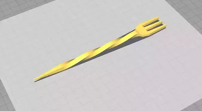 Hookah Tobacco Fork 3D print model