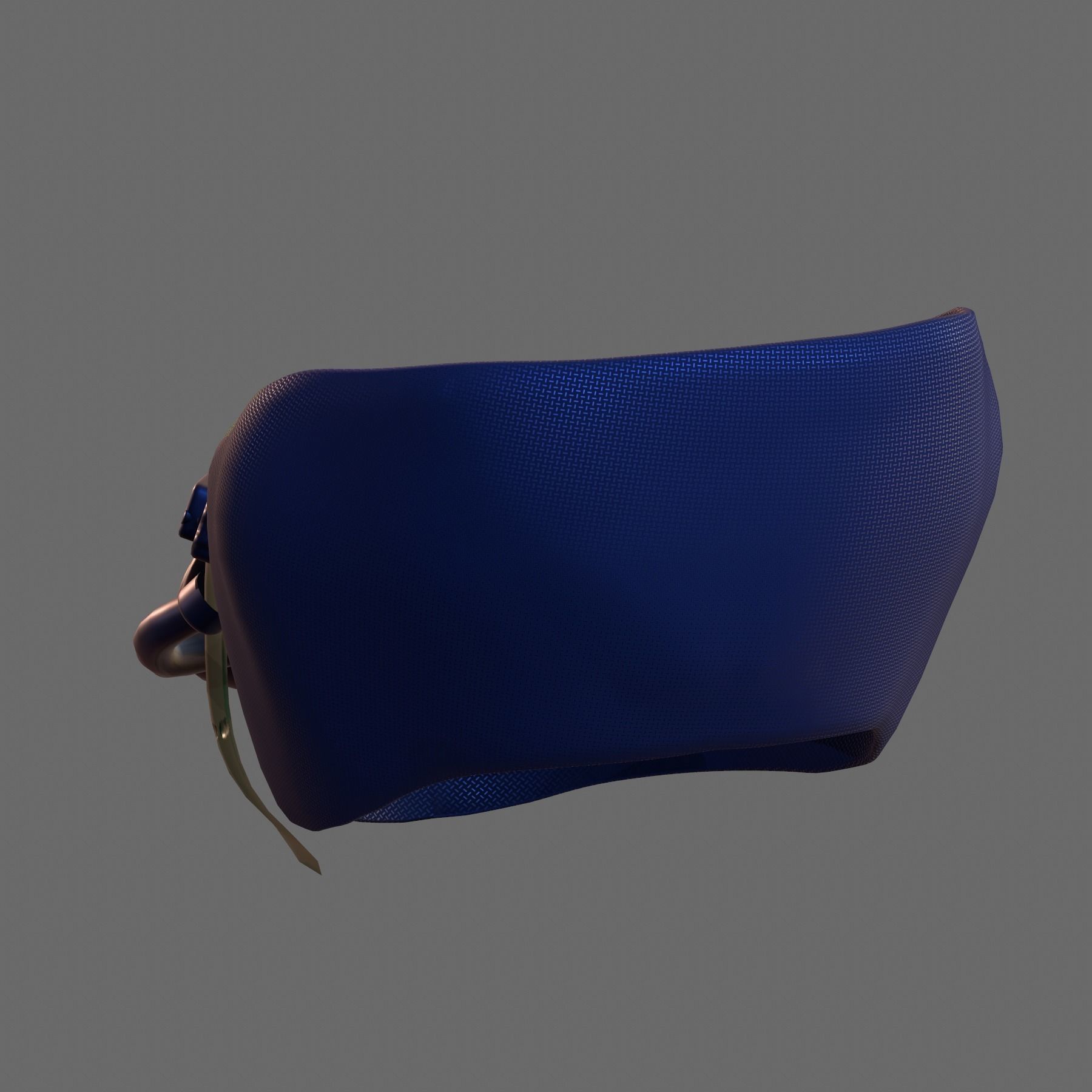 Gas mask helmet 3d model scifi Low-poly Low-poly 3D model_7