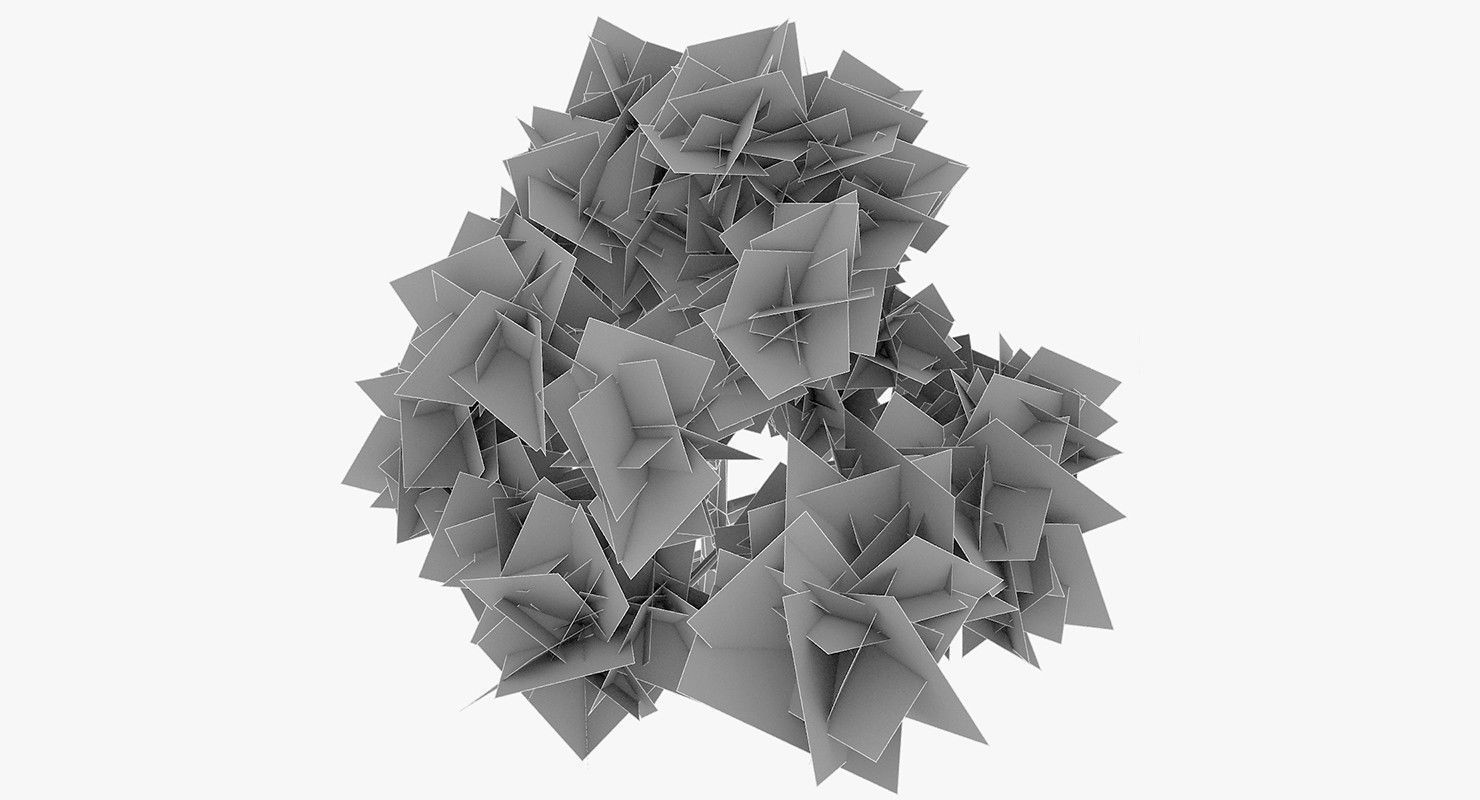 Tree Optimized Low-poly 3D model_8