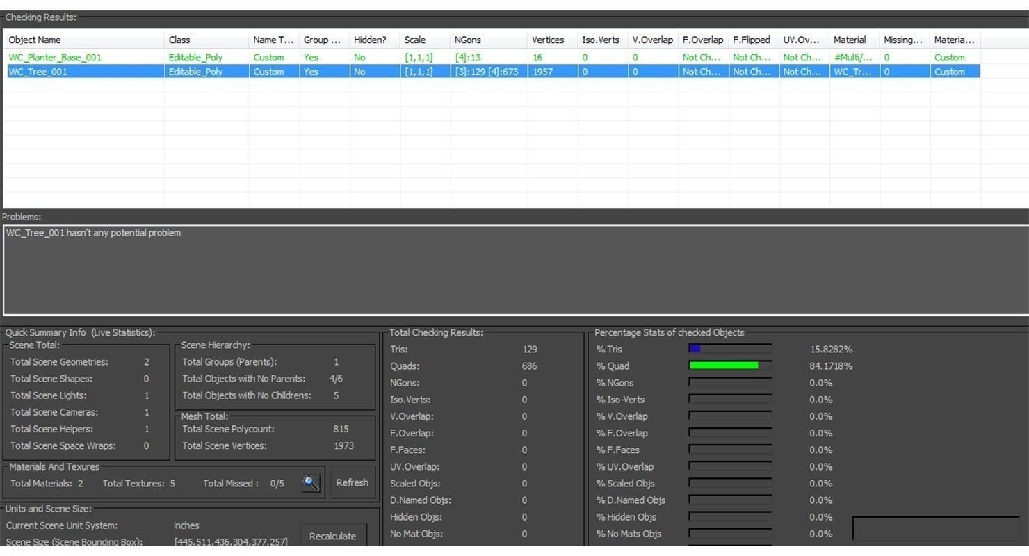 Tree Optimized Low-poly 3D model_15