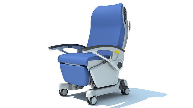 Hospital Patient Chair 3D model