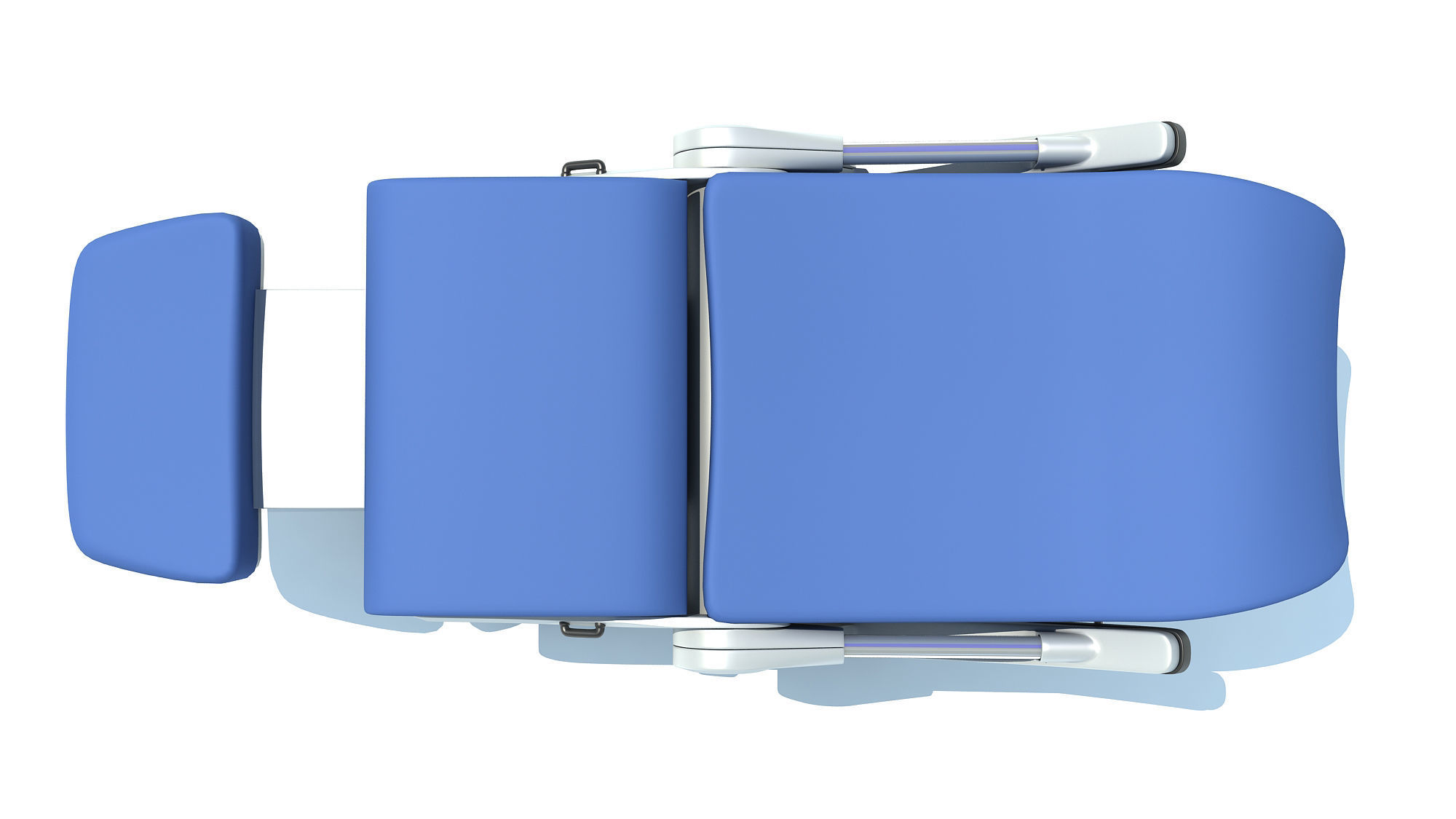 Hospital Patient Chair 3D model_9