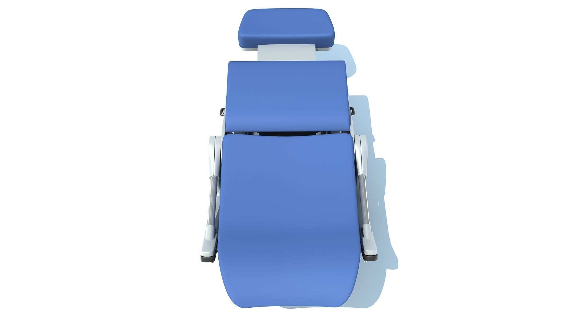 Hospital Patient Chair 3D model_4
