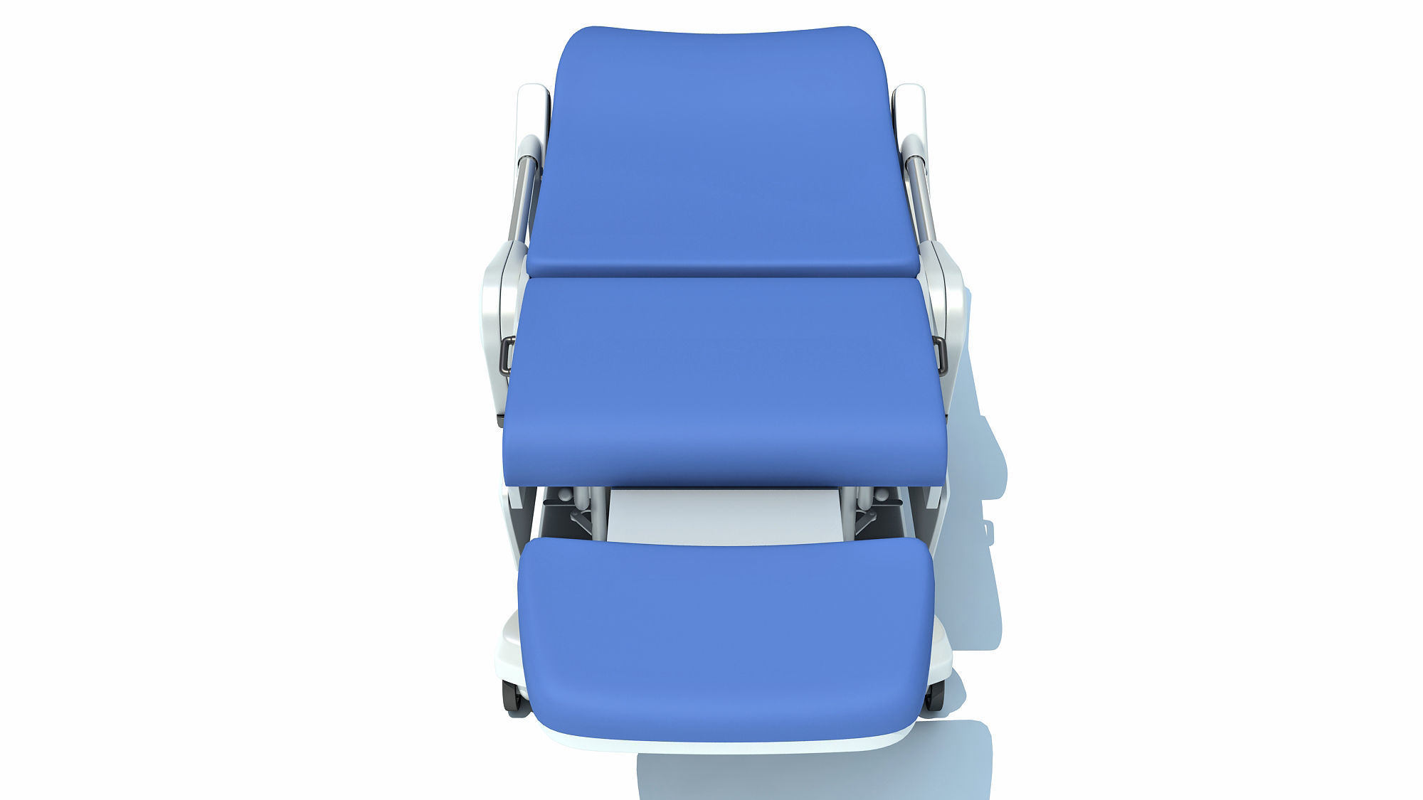 Hospital Patient Chair 3D model_8