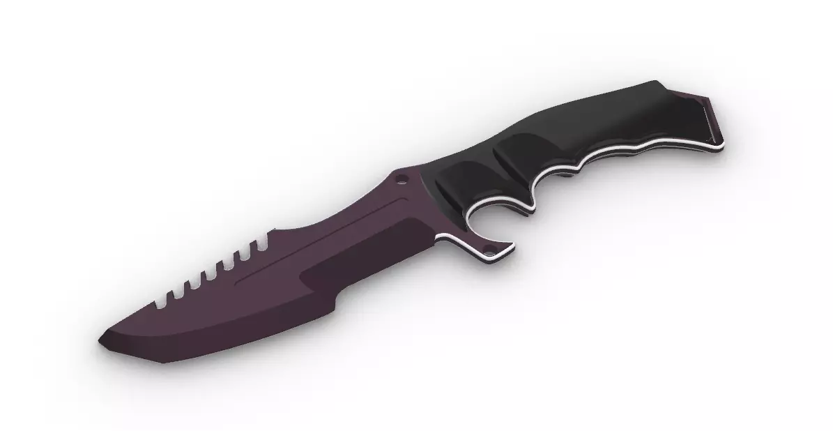 TACTIC KNIFE 3D model_0