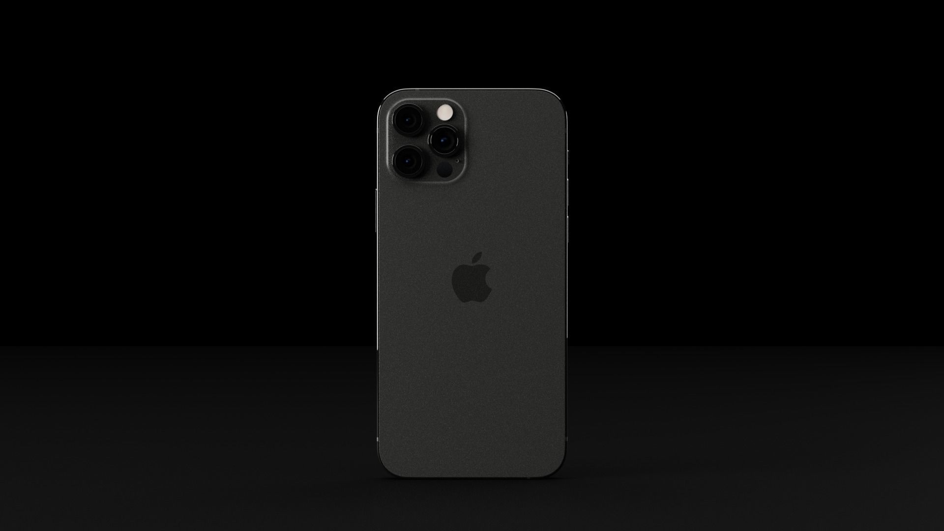 Apple iPhone 12 Pro in all Official Colors Low-poly 3D model_10