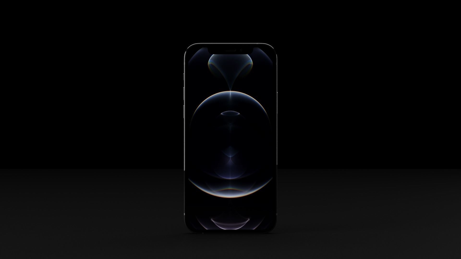 Apple iPhone 12 Pro in all Official Colors Low-poly 3D model_11