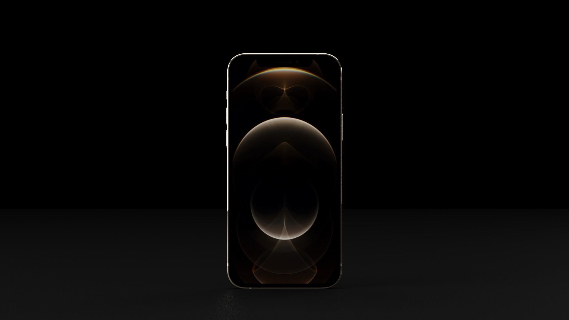 Apple iPhone 12 Pro in all Official Colors Low-poly 3D model_6