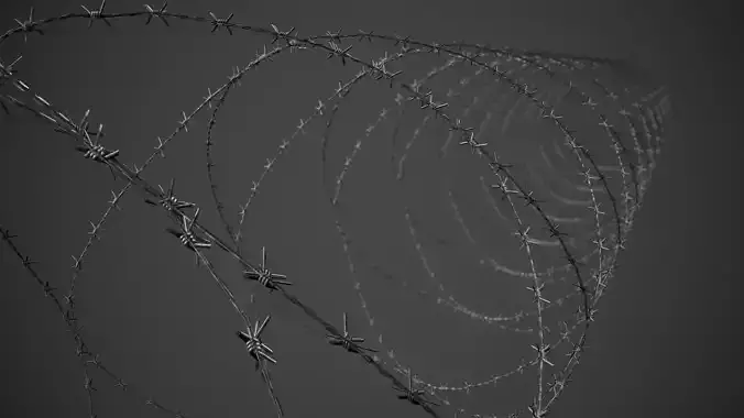 Barbed Wire Pack PBR Game Ready