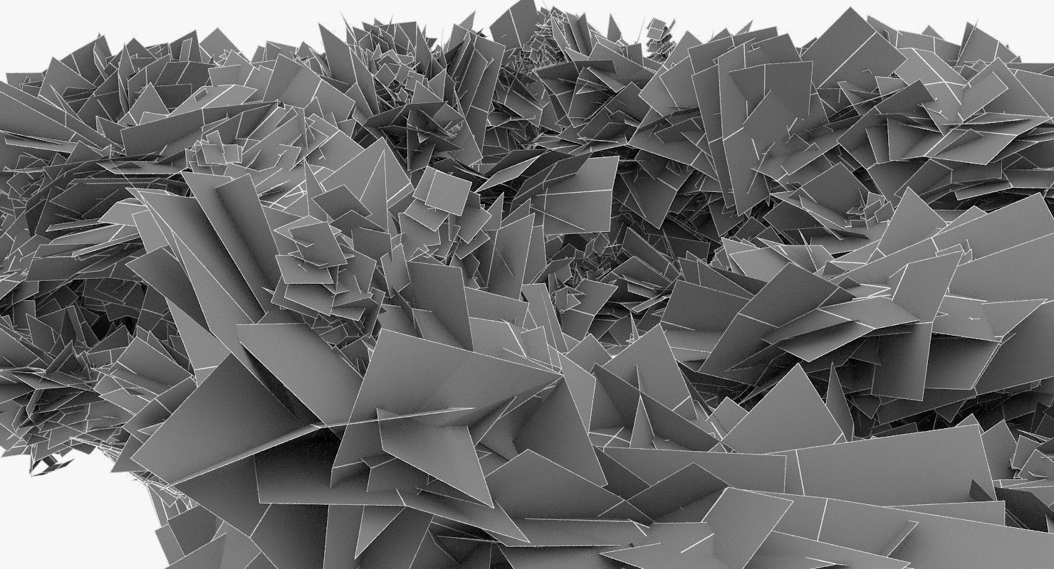 Acacia Tortillis Flower 5 Trees Low-poly 3D model_23