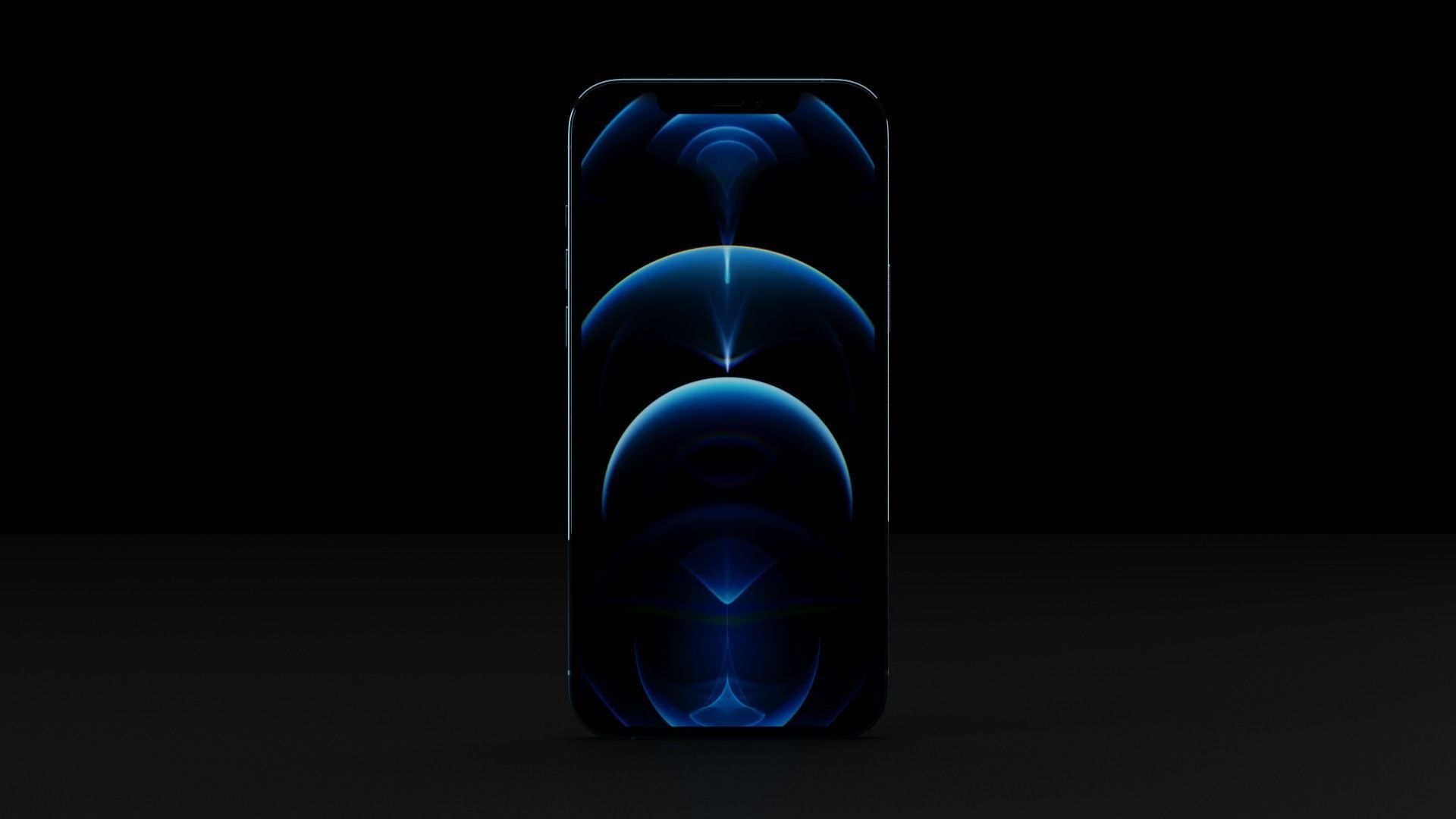 Apple iPhone 12 All Models in all Official Colors 3D Model Collection_13