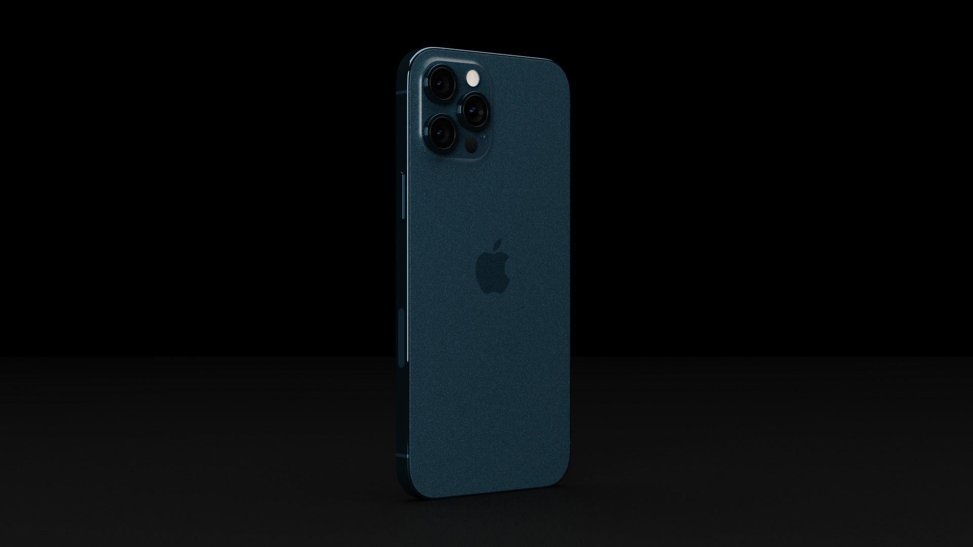 Apple iPhone 12 All Models in all Official Colors 3D Model Collection_12