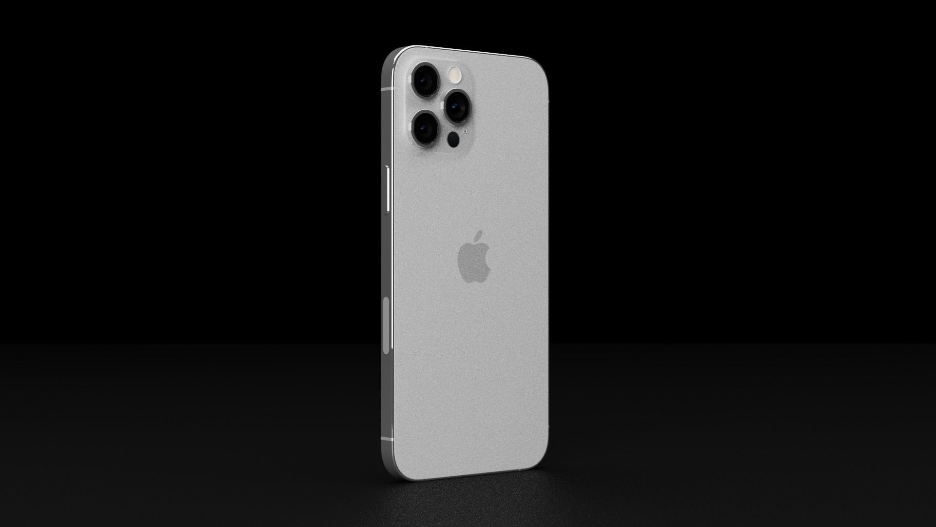 Apple iPhone 12 All Models in all Official Colors 3D Model Collection_8