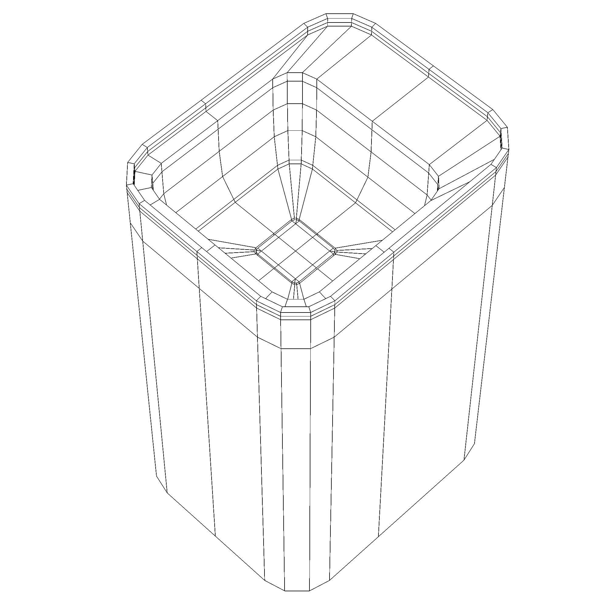 Valdama Cameo Washbasins Low-poly 3D model_19