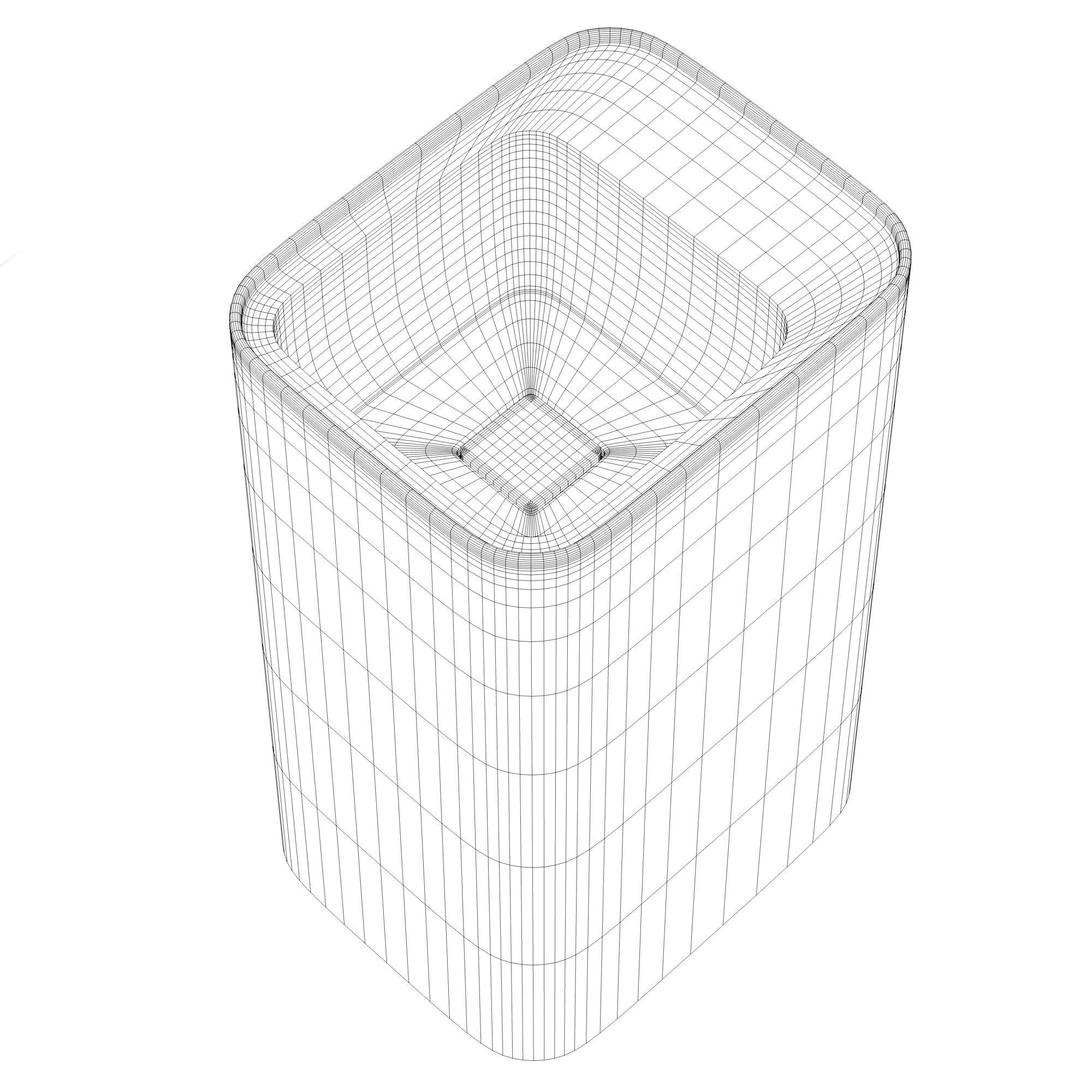 Valdama Cameo Washbasins Low-poly 3D model_18