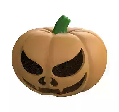 Halloween pumpkin head
