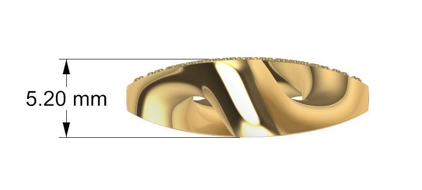 16 MM MIAMI CUBAN LINK CHAIN 3 ROWS DIAMOND BRACELET NECKLACE 3D print model_9