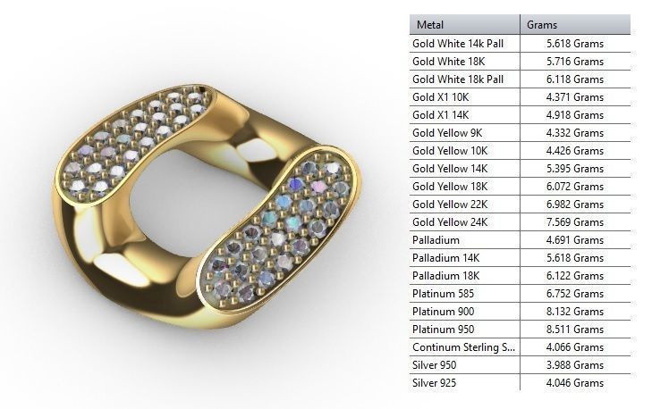 16 MM MIAMI CUBAN LINK CHAIN 3 ROWS DIAMOND BRACELET NECKLACE 3D print model_10