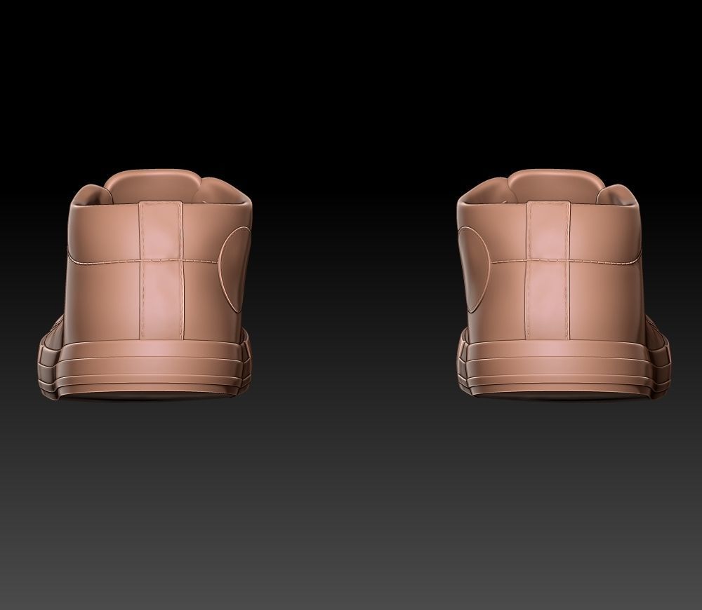 Classic sneaker 3D print model_6