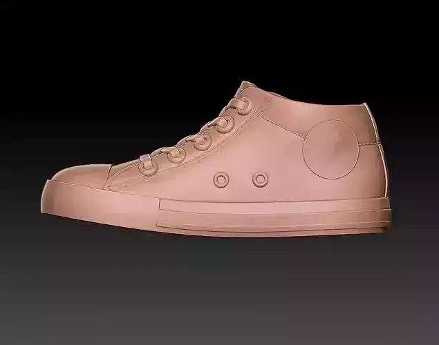 Classic sneaker 3D print model