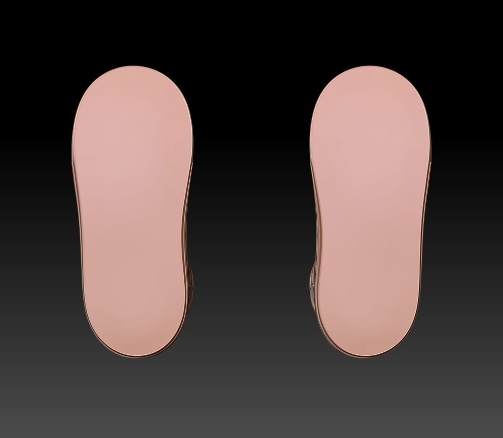 Classic sneaker 3D print model_7