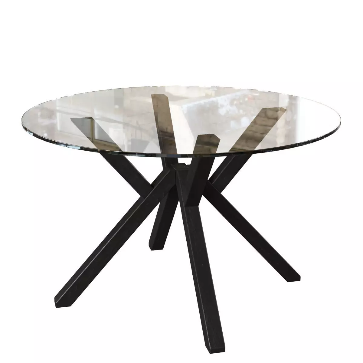 Connubia CB4728-FD120 Mikado Dining Table 3D model_0