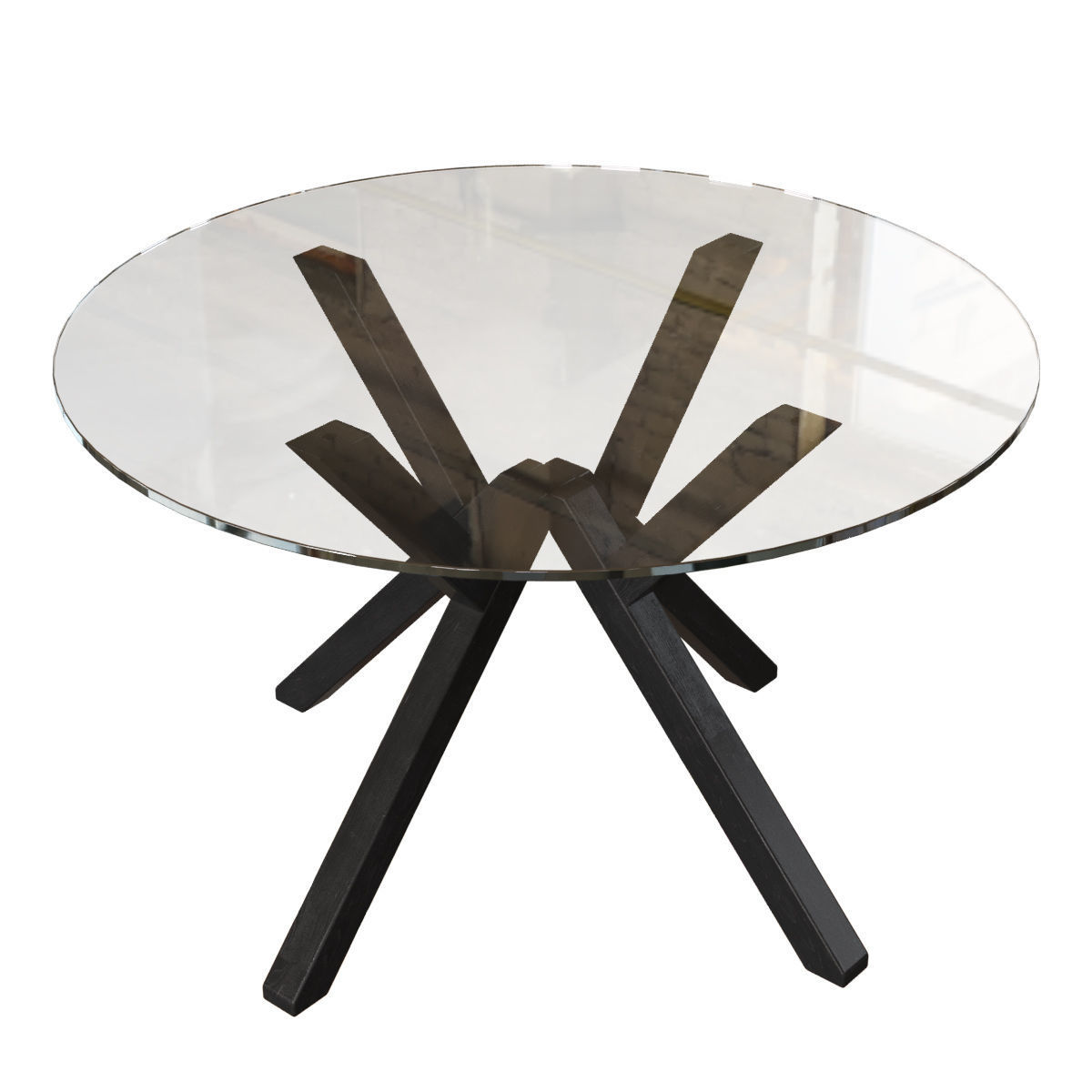 Connubia CB4728-FD120 Mikado Dining Table 3D model_2