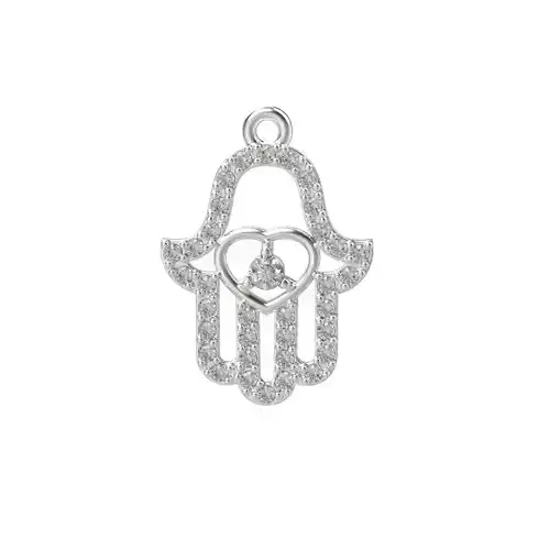 Hamsa hand Fatima Pendant 3dm stl CAD