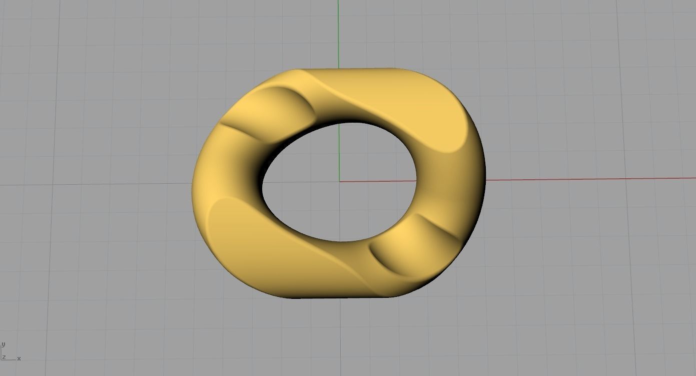 cuban chain link 2 3D print model_6