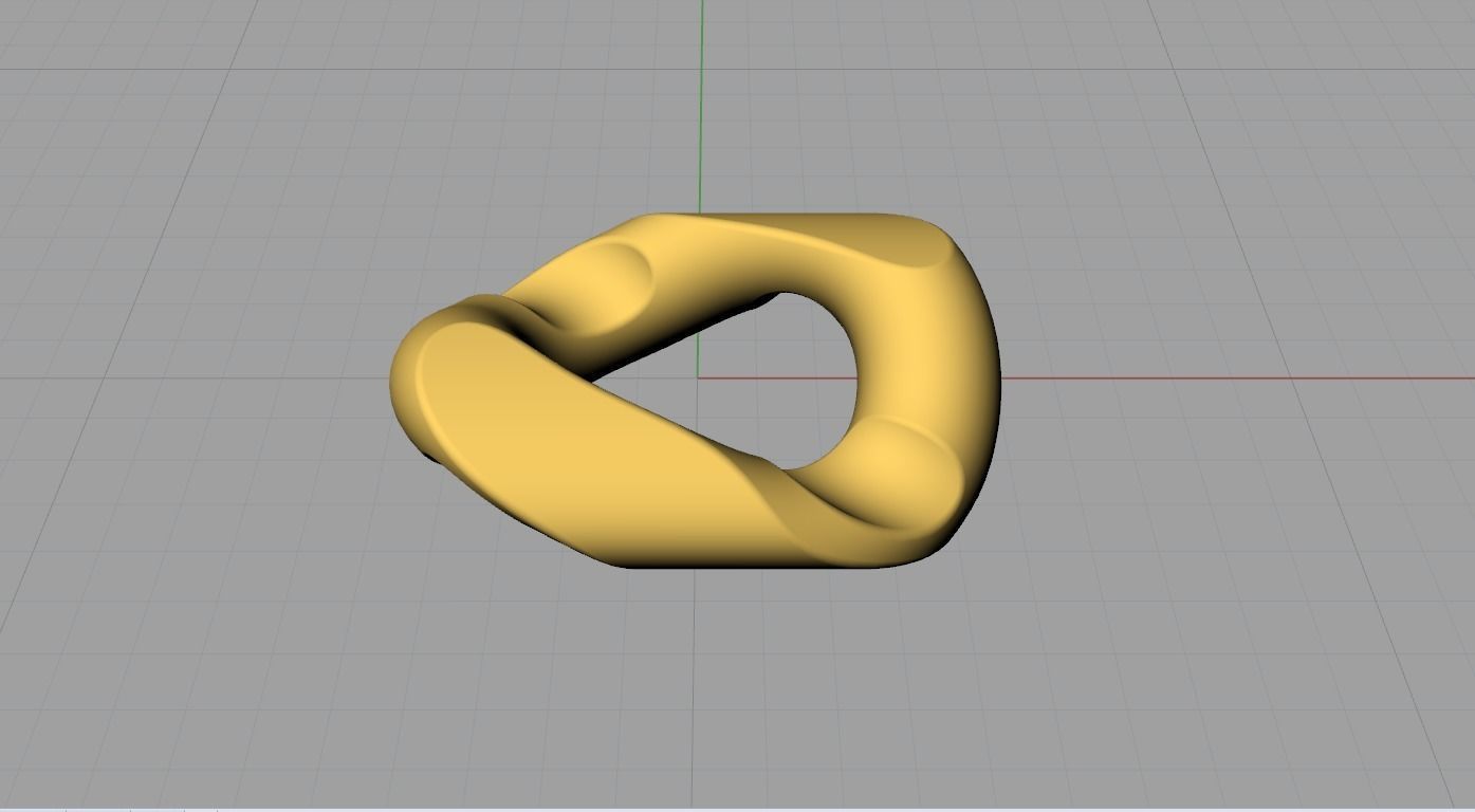 cuban chain link 2 3D print model_5