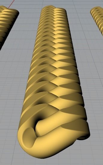 cuban chain link 2 3D print model_7